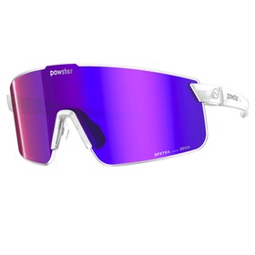 Powster Phantom Cycling Glasses - Purple, Transparent Frame