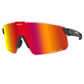 Powster Phantom Cycling Glasses - Red, Black Frame