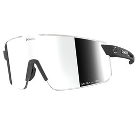 Powster Phantom Cycling Glasses - Silver, Black Frame