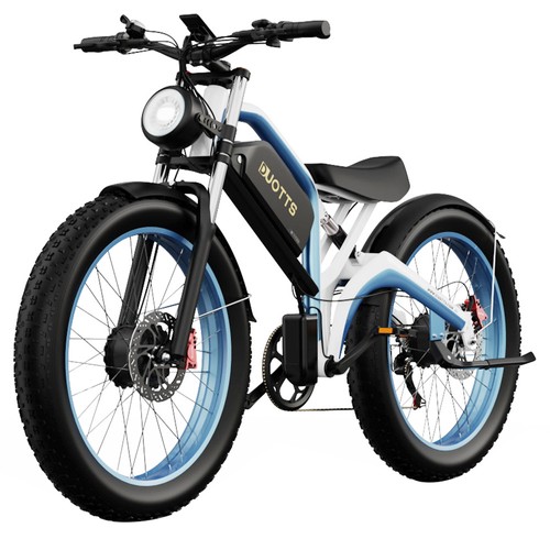 DUOTTS N26 Elektrofahrrad 750W*2 Motoren Weiß