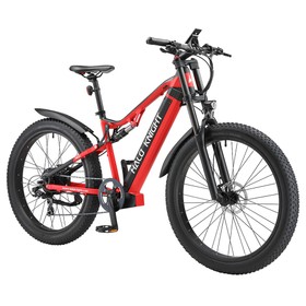 Bicicleta elétrica Halo Knight H03 vermelha