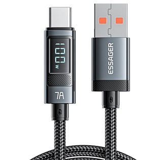 ESSAGER 100W USB-A to Type-C Charging Cable