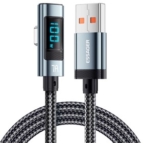ESSAGER 100W USB-A to Type-C Charging Cable 2m