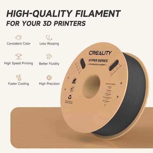 Creality Hyper-PLA Filament 1kg - Schwarz