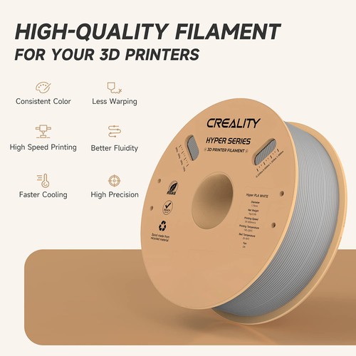 Creality Hyper-PLA Filament 1kg - Grau