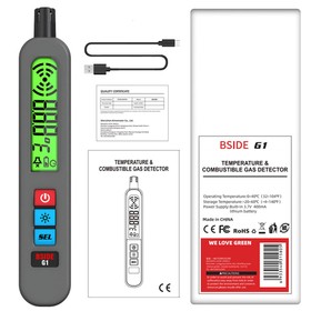 BSIDE G1 Combustible Gases Leak Detector