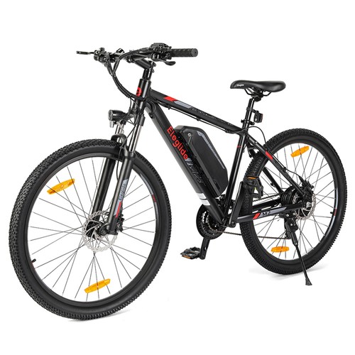 Eleglide M2 29-Zoll-Elektro-Moped-Fahrrad, 125 km maximale Reichweite, Schwarz