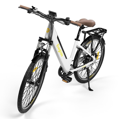 Eleglide T1 Step-Thru Elektrofahrrad 36V 13Ah 250W 25Km/h Weiß