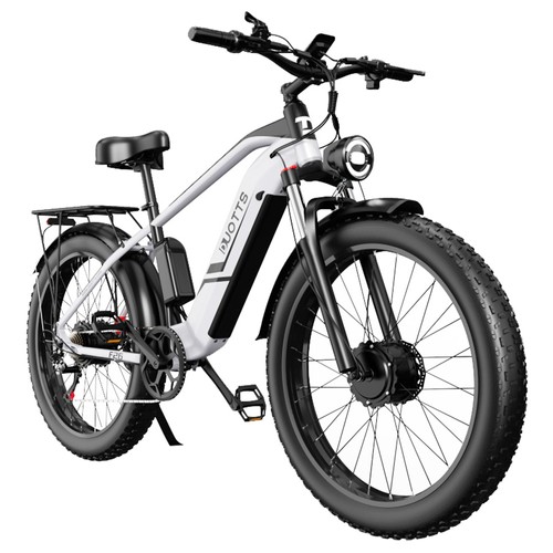 DUOTTS F26 Electric Bike 26 Inch 55Km/h 20Ah 750W*2 Dual Motors Silver | 
Europe