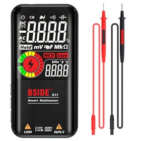 BSIDE S11 Digital Multimeter Black with Battery