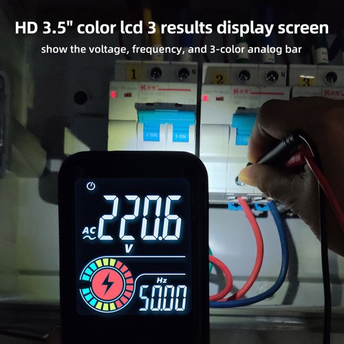 BSIDE S11 Digital Multimeter Röd med batteri