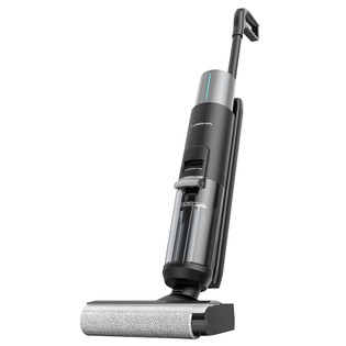 TOSIMA H1 Smart Cordless Wet Dry Vacuum Cleaner and Mop, Lightweight & Long Run Time, Great for Sticky Messes and Pet Hair, One Button Self-Cleaning – Black