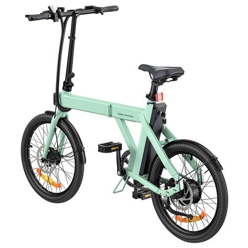 ENGWE P20 Elektrofahrrad, 9,6 Ah, 250 W, Drehmomentsensor, Carbonriemen, Grün