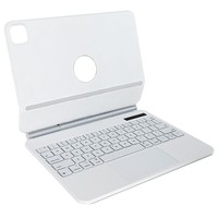 Wireless Bluetooth 5.3 Keyboard for 11'' iPad Pro and 10.9'' iPad Air 5/4 with USB-C Charging - White