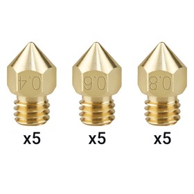 15pcs TWO TREES MK8 CHT Brass Nozzle