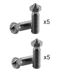10pcs TWO TREES Hardened Steel Volcano Nozzle with M6 Thread