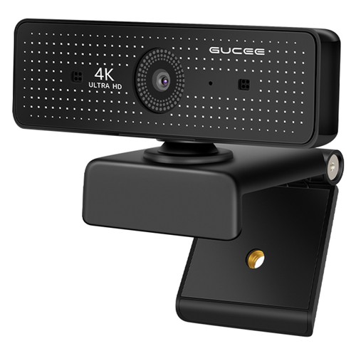 GUCEE HD86-4KAF Webcam, 4K Ultra HD, Autofokus, 10-facher Digitalzoom, eingebautes Mikrofon, High-Speed 60F/S – EU-Stecker