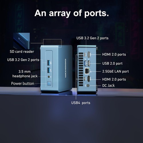 GEEKOM IT13 i7-13620H Mini PC 32+1T