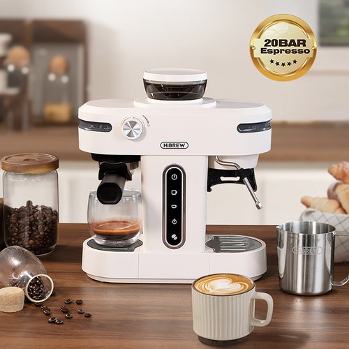 HiBREW H14 Espressomaskin Beige