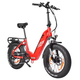 Bicicleta eléctrica KAISDA K20F roja