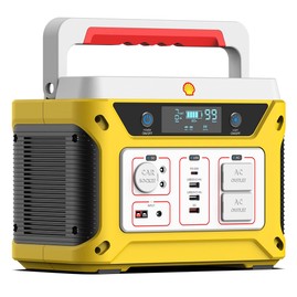 Shell 500W 583Wh Portable Power Station with 10-Port LED Light Emergency Triangle
