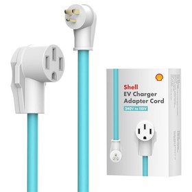 Shell NEMA 5-15P to 14-50R EV Charger Adapter Cord
