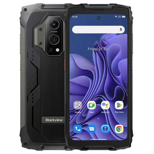 Blackview BV9300 12+256GB 6.7 インチ頑丈なスマートフォン ブラック