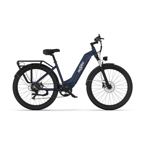 Onesport OT05 Elektrofahrrad 27,5 Zoll Drehmomentsensor 18,2 Ah Tiefblau