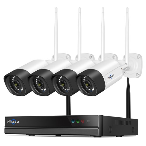 Hiseeu 5MP WiFi Security Camera System with 10CH NVR