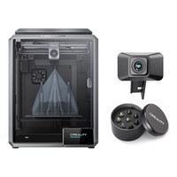 Creality K1 3D spausdintuvo atnaujinta versija + K1 atnaujinimo paketas (AI kamera + 8 vnt. purkštukų rinkinys)