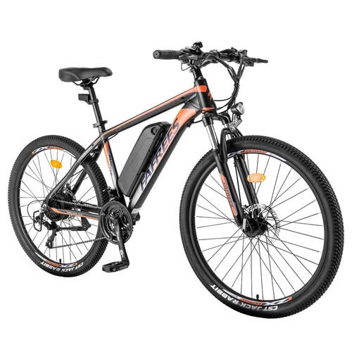 Fafrees Hailong One Electric Bike, 250W Motor, 36V/13Ah Battery, 26*2.1-inch CST Tires, 25km/h Max Speed, 100km Max Range, LCD Display, SHIMANO 21 Speed – Black