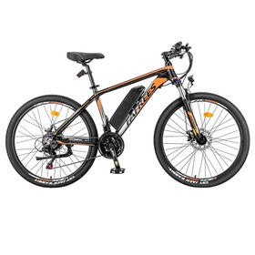 Fafrees Hailong One Electric Bike 250W Motor 36V/13Ah Battery 26*2.1-inch CST Tires 25km/h Max Speed 100km Max Range LCD Display SHIMANO 21 Speed - Black