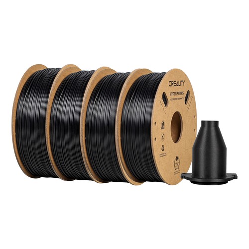 4kg Creality Hyper ABS 3D Printing Filament Black | Poland