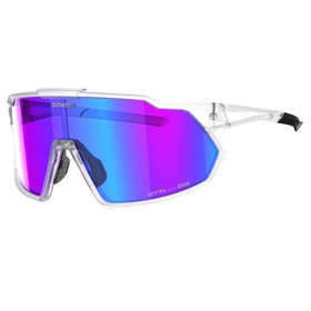 Powster Tidal ZEISS Lens Sunglasses Purple Transparent Frame