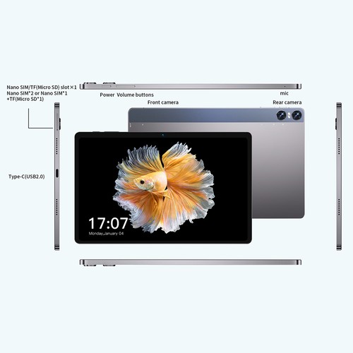 BMAX i11 Android14 11インチ wifi+cellular BMAX I11 Power: New Android 14 tablet with slim aluminum