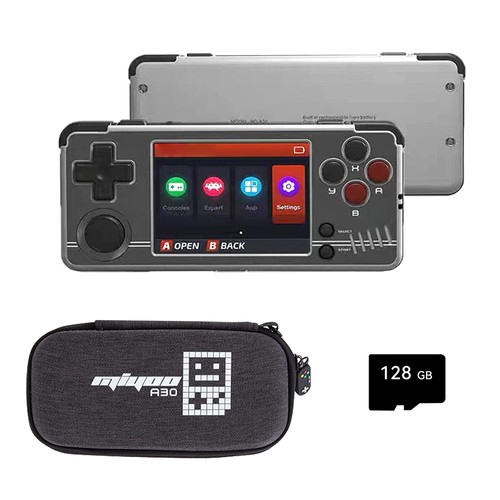 ★ Miyoo A30 128GBモデル ブラック★ MIYOO-A30-Game-Console-128GB-