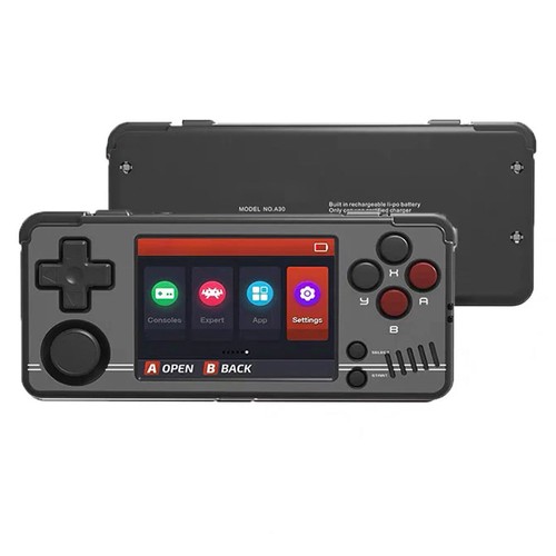 MIYOO A30 Game Console 64GB Black