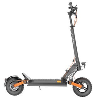 JOYOR S5 Pro 10-inch Electric Scooter with ABE Certification, 48V 26Ah Battery, 500W Motor, 25km/h 70-100km Range Cruise Control Color Display Dual Disc Brake - Black