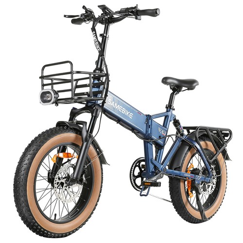 SAMEBIKE XWLX09-II Elektrofahrrad 1000W/15Ah Blau