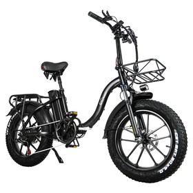 CMACEWHEEL Y20 دراجة كهربائية قابلة للطي 250 وات باللون الأسود