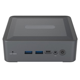 GXMO H56 Mini PC, AMD Ryzen 5 5600H 6 Cores Max 4.2GHz, 16GB RAM 512GB SSD, 2*HDMI + Type-C Triple Screen Display, WiFi 6 Bluetooth 5.2, 4*USB3.0 1*RJ45 1*Audio Jack – EU Plug