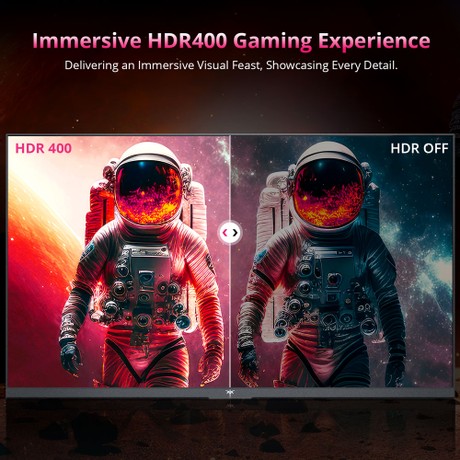KTC H27P22S 27-inch Gaming Monitor, 3840x2160 UHD AUO 7.0 FAST IPS Panel, HDR400, 160Hz Refresh Rate, 1ms Response Time, 132%sRGB, Compatible with FreeSync and G-SYNC, Low-blue Light, 2*HDMI2.1 2*DP1.4 1*USB2.0, Adjustable Stand & Support VESA Mount