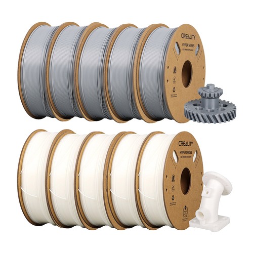 10kg Creality Hyper-ABS Filament (5kg Grey + 5kg White)