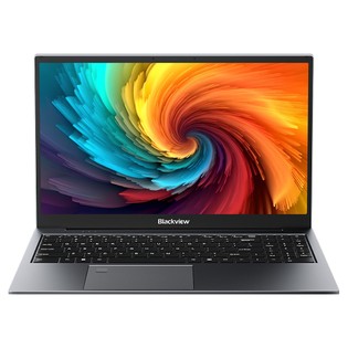 Blackview Acebook 8 Laptop, 15.6-inch 1920*1080 IPS Screen, Intel Core N97 4 Core Up to 3.6GHz, 16GB RAM 512GB SSD, Dual-band WiFi Bluetooth 5.0, 2*USB 3.0 1*USB 2.0 1*USB-C 1*HDMI 2.0 1*Audio Jack 1*MicroSD Card Slot, 38Wh Battery 36W Charge - Grey