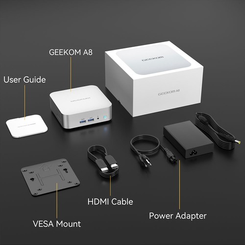 GEEKOM A8 AI Mini PC 32GB+1TB