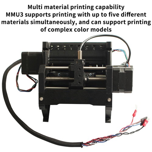 FYSETC Prusa MMU3 Multi-color Printing Kit, för Prusa MK3S/MK3S /MK4 skrivare