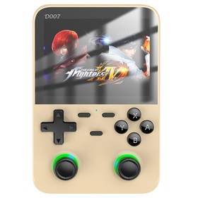 D007 Plus Handheld Game Console 64GB Golden