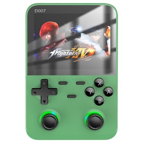 D007 Plus Handheld Game Console 64GB Green
