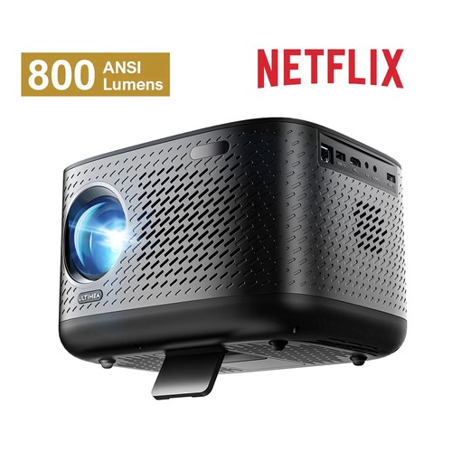 [Netflix 1080P] Ultimea Apollo P50 Projector, 800 ANSI, Native 1080P, Dolby Audio, Auto Screen Adaptation, Auto Focus, Object Avoidance, WiFi 6, Bluetooth 5.3