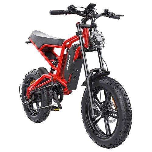 Hidoes B6 Elektrofahrrad 1200W 48V 15Ah Rot